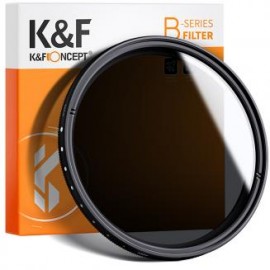 82mm Filtro ND2-400 Variable (1-9 Pasos) con Paños Limpieza de Microfibra, Serie Nano-B