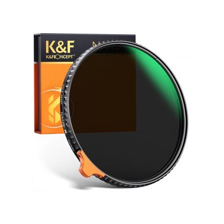 58mm Filtro ND2-ND400 Variable (1-9 Pasos), Serie Nano-X