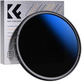 37mm Filtro ND2-ND400 Variable (1-9 Pasos), Serie Nano-K