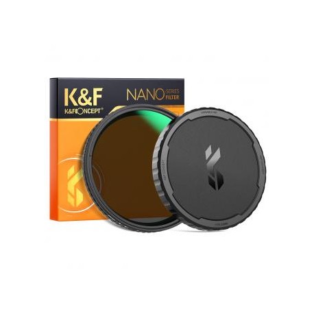 82mm Kit Filtro ND Variable ND2-32 + Tapa de Goma Filtro ND Variable Nano X