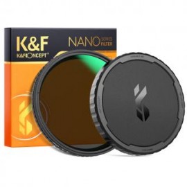 77mm Kit Filtro ND Variable ND2-32 + Tapa de Goma Filtro ND Variable Nano X
