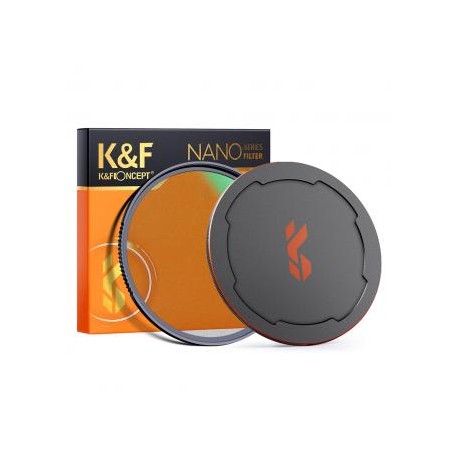 72mm Black Mist 1/8 + Tapa de Metal, Serie Nano-X