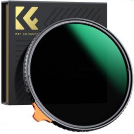 82mm Filtro Black Mist 1/4 & ND8-128 Variable 2 en 1, Serie Nano-X