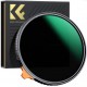 77mm Filtro Black Mist 1/4 & ND2-400 Variable 2 en 1, Serie Nano-X