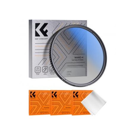 43mm Filtro Polarizador Circular CPL con Nano Revestimiento de 18 Capas - Serie Nano-K