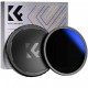 77mm Filtro Variabile K ND2-400 y Tapa de Silicona