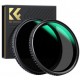 58mm Kit de Filtro ND2-32 y ND32-512, Serie Nano-X