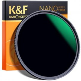 112 mm ND1000 (10 pasos) Filtro ND fijo Filtro de lente de densidad neutra Vidrio óptico multicapa (Filtro especial para lente 