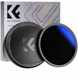 77mm Filtro Variabile K ND2-400 y Tapa de Silicona