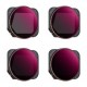 Set Filtro ND8&PL+ND16&PL+ND32&PL+ND64&PL para DJI Mavic 3 Classic