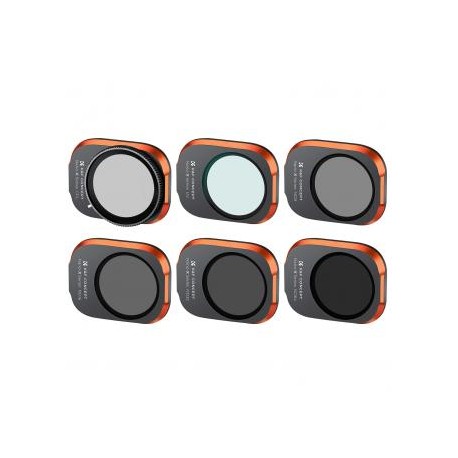 Kit Filtros UV+CPL+ND8+ND16+ND32+ND64 para DJI Mini 3 Pro