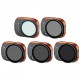 Kit Filtros UV+ND8 / PL+ND16 / PL+ND32 / PL+ND64 / PL para DJI Mini 3 Pro