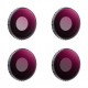 Kit Filtros ND4+ND8+ND16+ND32 para DJI Osmo Action 3