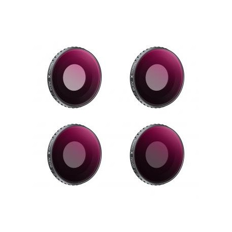 Kit Filtros ND4+ND8+ND16+ND32 para DJI Osmo Action 3