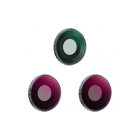 Kit Filtros CPL+ND8+ND16 para DJI Osmo Action 3