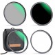 82mm Kit de Filtros Magnéticos, Filtro MCUV+CPL+ND1000+Adaptador+Funda, Serie Nano-X