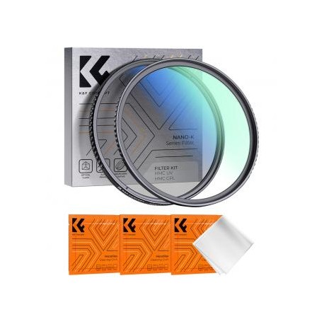 67mm Kit Filtro MCUV+Polarizador con 18 Recubrimientos Multicapa, Serie Nano-K