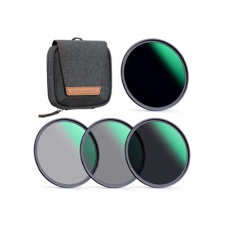 52mm ND4, ND8, ND64, ND1000 Kit de filtro de lente para lente de cámara + bolsa de filtro