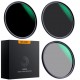 Kit de filtro de lente de 52 mm Densidad neutra ND8 ND64 Polarizador circular CPL para lente de cámara profesional con múltiple