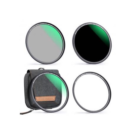 52mm Kit de Filtros Magnéticos, Filtro MCUV+CPL+ND1000+Adaptador+Funda, Serie Nano-X