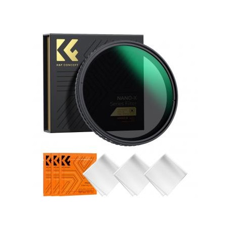 72mm Filtro ND2-ND32 Variable (1-5 Pasos), Serie Nano-X